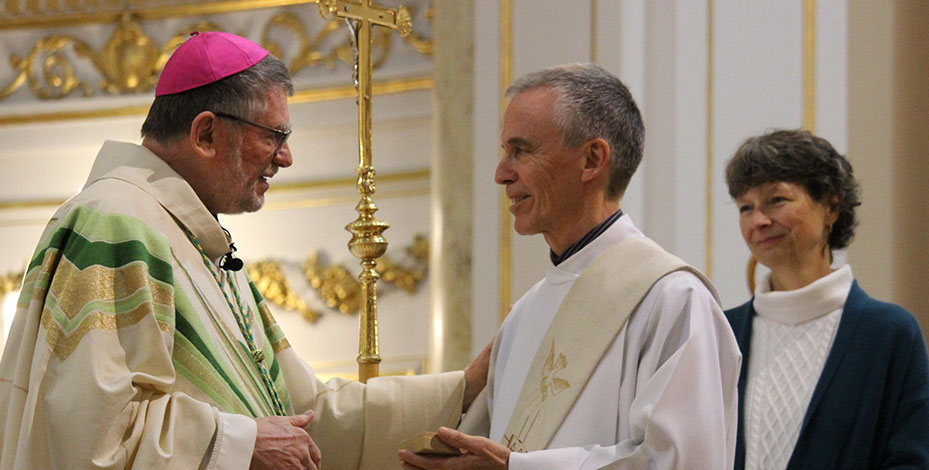 ordination de Michel Bouchard, Martine Dompierre