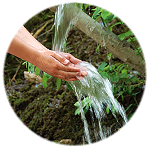 Mains et eau