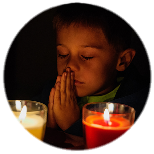 Enfant en prière