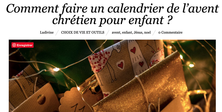 Fabriquer sa couronne de l'Avent